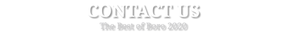 CONTACT US The Best of Boro 2020